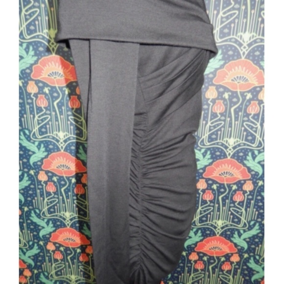 Diane Von Furstenberg DVF Black Wool Knit Off The Shoulder Sexy Minx Dress - Picture 8 of 9